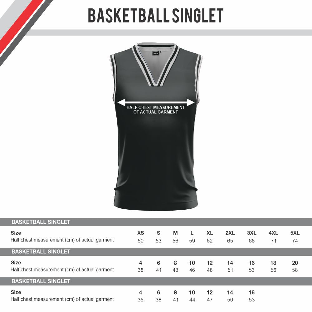 Mount Gambier Lakers- Reversible Basketball Singlet-Training