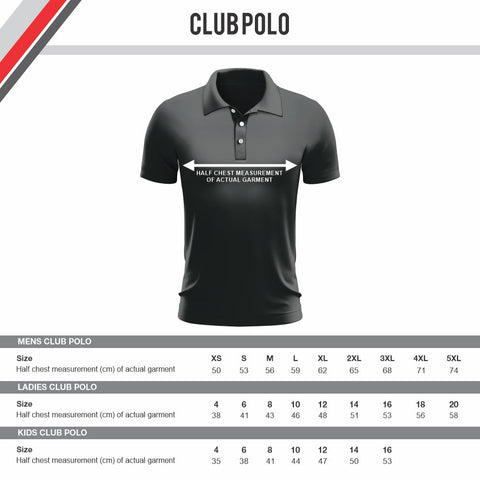 Townsville City Netball - Players Club Polo - Long Sleeve