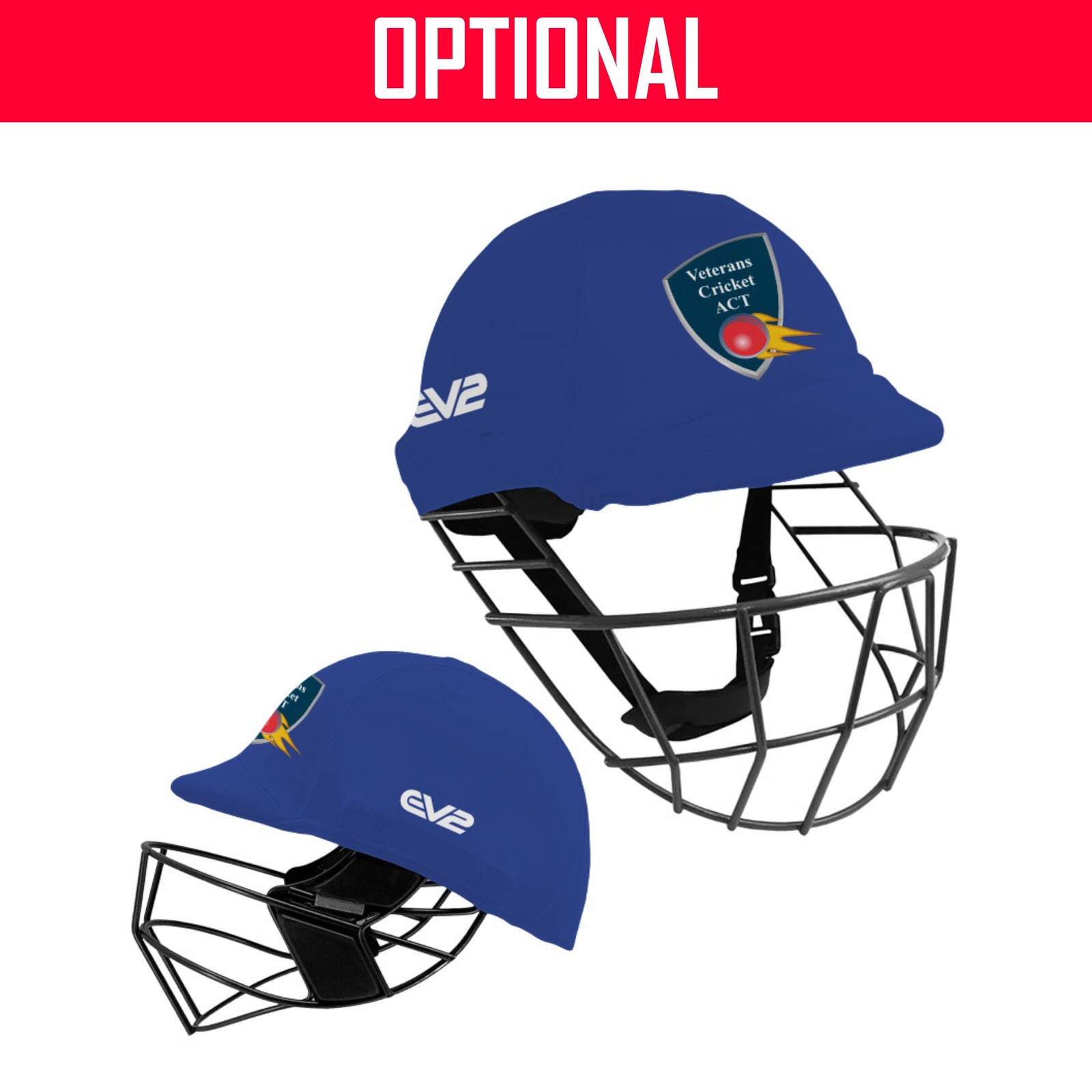 ACT Veterans Cricket - Helmet Clad