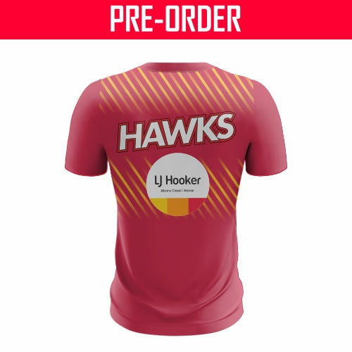 Albany Creek Hawks Cricket Club - Training Shirt (Red)