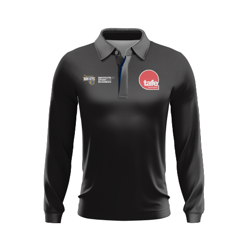 TAFE - Brisbane Bullets - Champion Polo - Long Sleeve