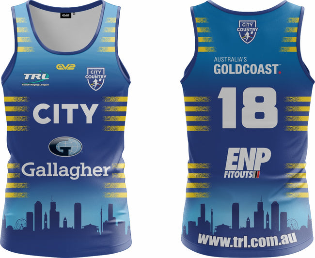 Brisbane City - Singlet (TRL City vs Country)