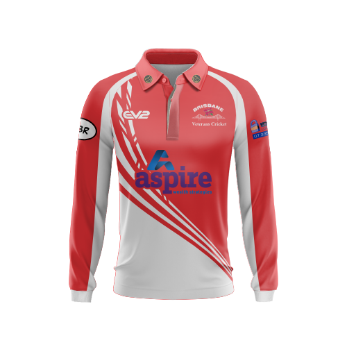 Brisbane Veterans Cricket - Champion Cricket Shirt L/S