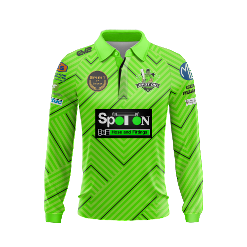 Spot On Strikers - Pro Cricket Shirt - Long Sleeve