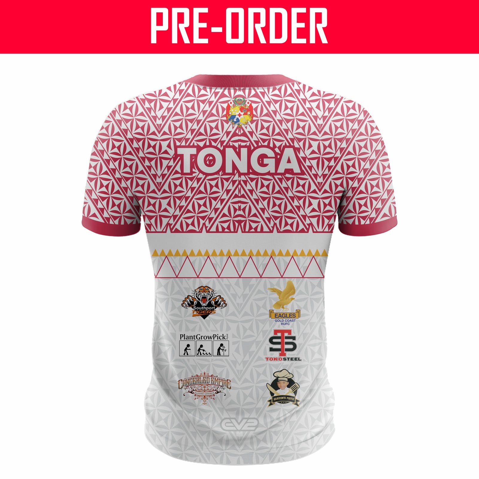 Gold Coast - Tonga RL - Training Shirt