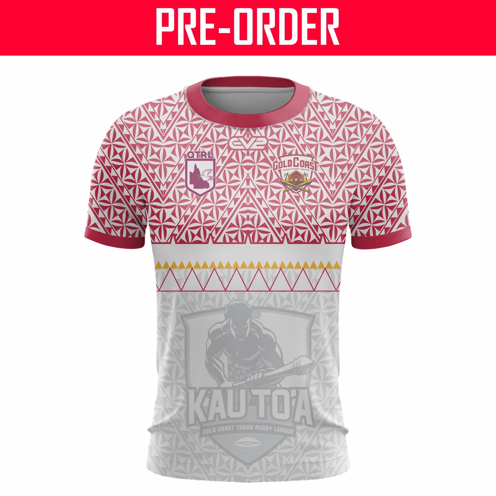 Gold Coast - Tonga RL - Training Shirt