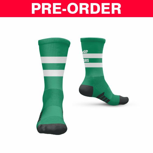 Pine Rivers Bears RLFC - Green Pro Crew Sock