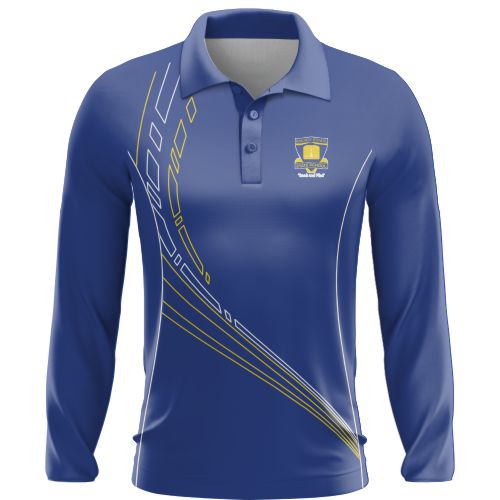 Railway Estate State School- Staff Long Sleeve Polo- 2024