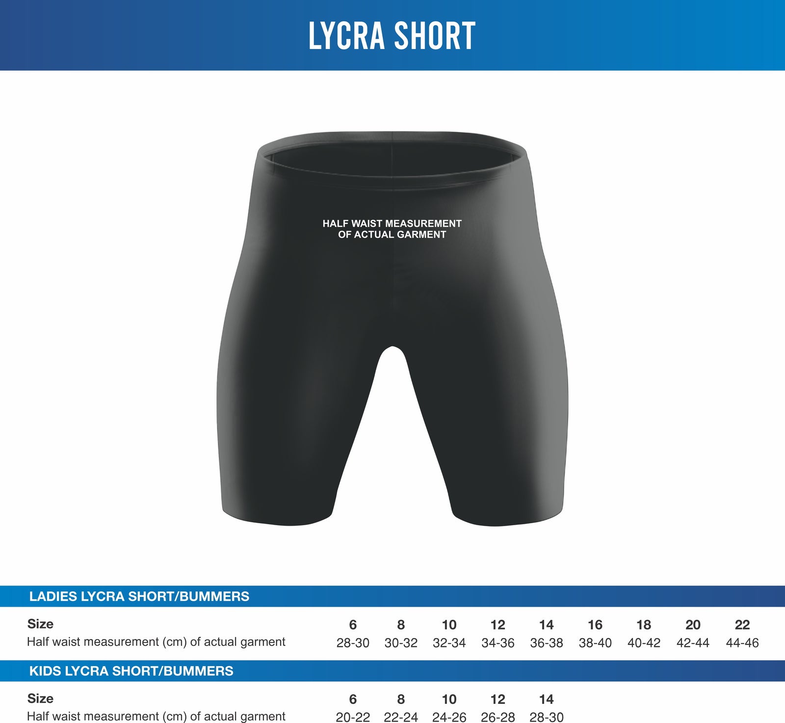 Club Name - Lycra Short