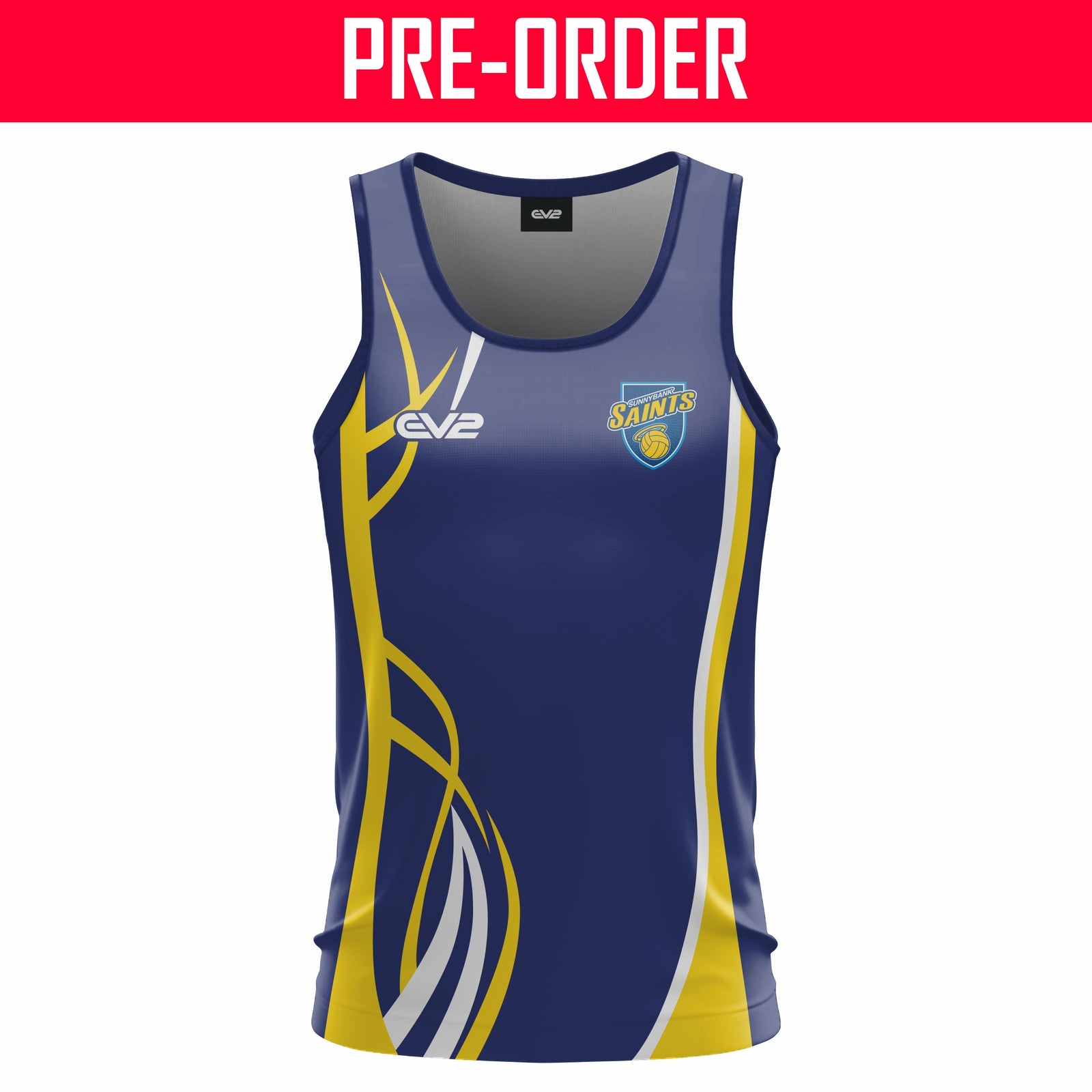 Sunnybank Saints Netball Club - Training Singlet