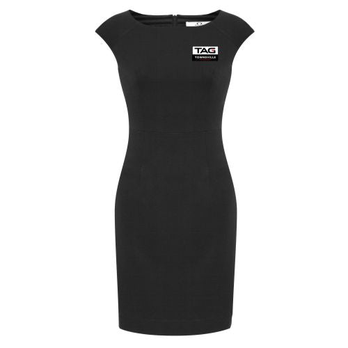 TAG- BS730L AUDREY DRESS- BLACK