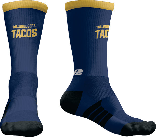 Tallebudgera Tacos  - Pro Crew Sock (TRL Queensland Championships)