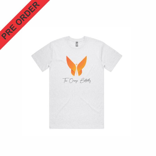 The Orange Butterfly - Classic Tee - 5026 - White Marle