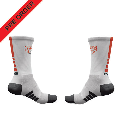 Townsville Cyclones - Pro Crew Sock with Grip