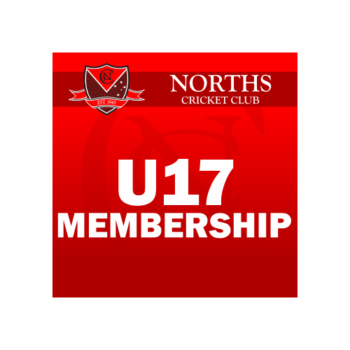 Norths Cricket (NCCSHOP) - JUNIOR Membership - Under 17