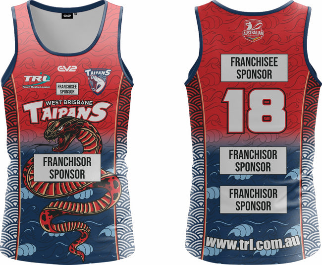 West Brisbane Taipans TRL - Singlet (TRL Australian Championships)