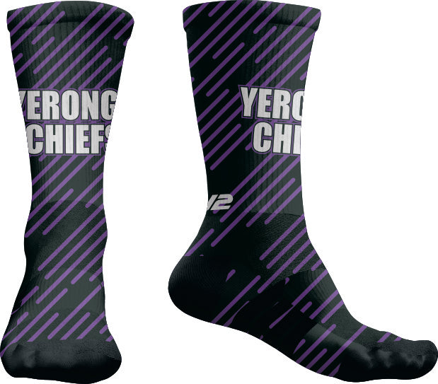 Yeronga Chiefs - Pro Crew Sock (TRL Queensland Championships)