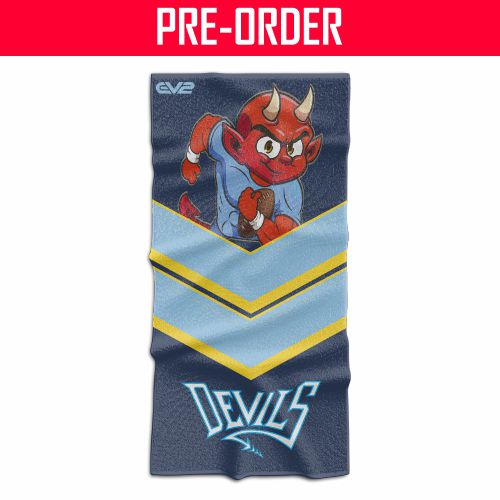 Norths Devils RL Townsville - Beach Towel - (SHOP) - 2024