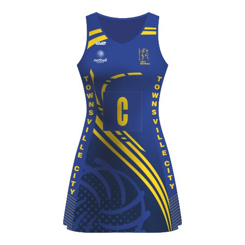 Townsville City Netball-  Netball Dress-Standard Length