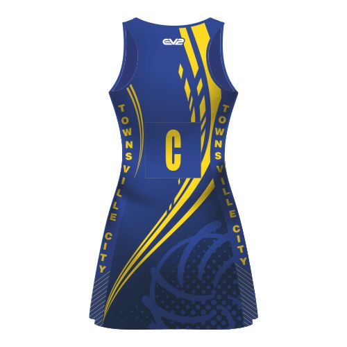 Townsville City Netball-  Netball Dress-Standard Length